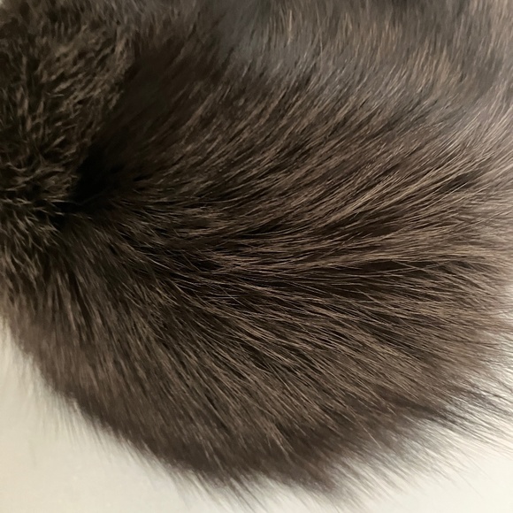 Escada Blue Frostfox Hat - Picture 4 of 10